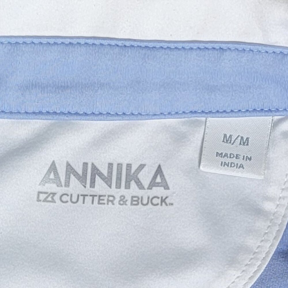 Annika by Cutter & Buck Women's Sleeveless Colorblock Golf Polo - M - Picture 7 of 7